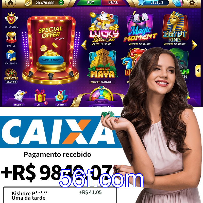 Cadastro no 56f: Comece com um Bônus de Boas-vindas!